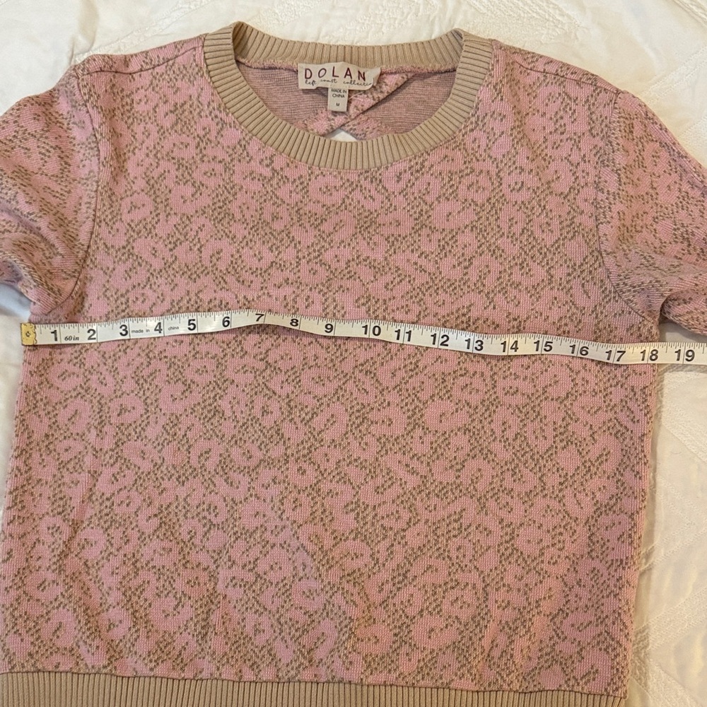 Anthropologie Dolan open back sweater sz M - Picture 4 of 10